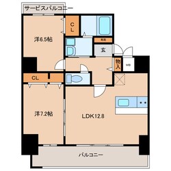 S-FORT北山王の物件間取画像